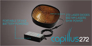 Capillus Laser cap - portable battery powered - 272 laser diodes
