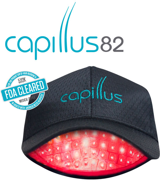Buy newly FDA cleared Capillus 82 low level laser cap for hair regrowth for only $799