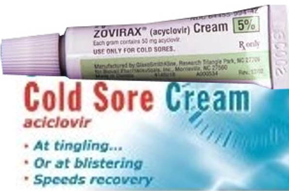 using cold sore cream while pregnant