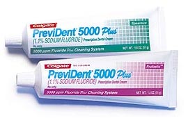 Prevident Fluoride cream or gel - proven to help stop tooth decay and prevent cavities